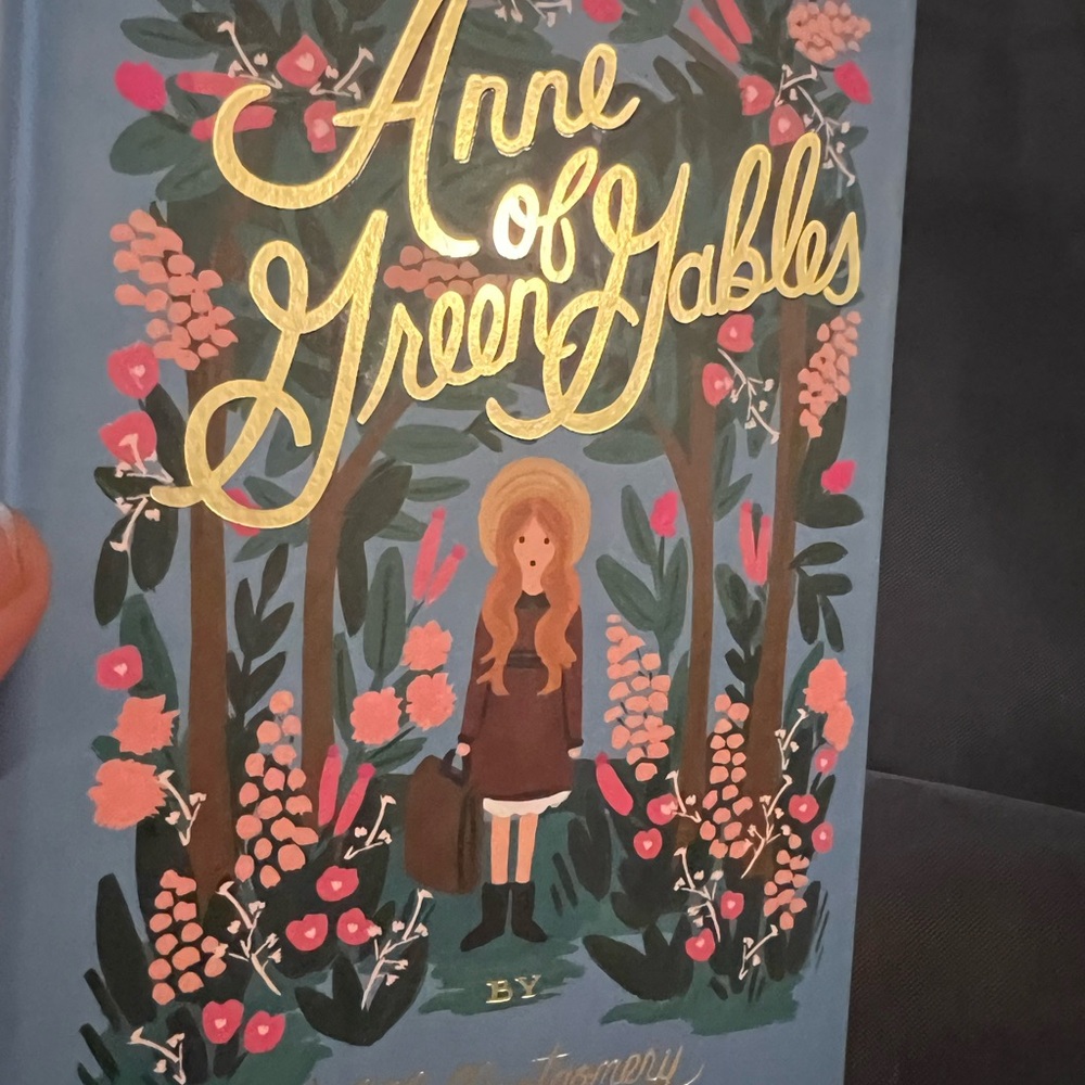 Anne of Green Gables art done by Rifel Paper Co. Hardcover Book